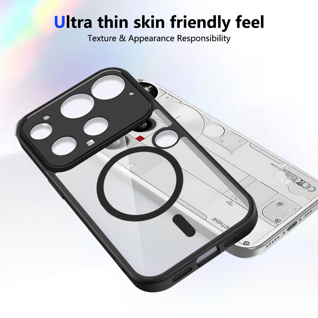 ซิลิโคนโปร่งใสเคสโทรศัพท์สําหรับไม่มีอะไรโทรศัพท์ 3 3A 4 4A Pro 2A 2Pro 3A Lite CMF โทรศัพท์ 1 2Pro กันกระแทก Clear Matte กลับป้องกัน Hard PC ซิลิโคนกรณี