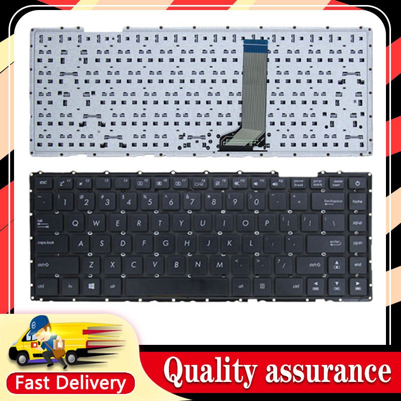 ยี่ห้อใหม่แป้นพิมพ์แล็ปท็อปสําหรับ ASUS A442 A480U A442U A442UF R419U F442U X442 X442U X442UA X40 ปุ