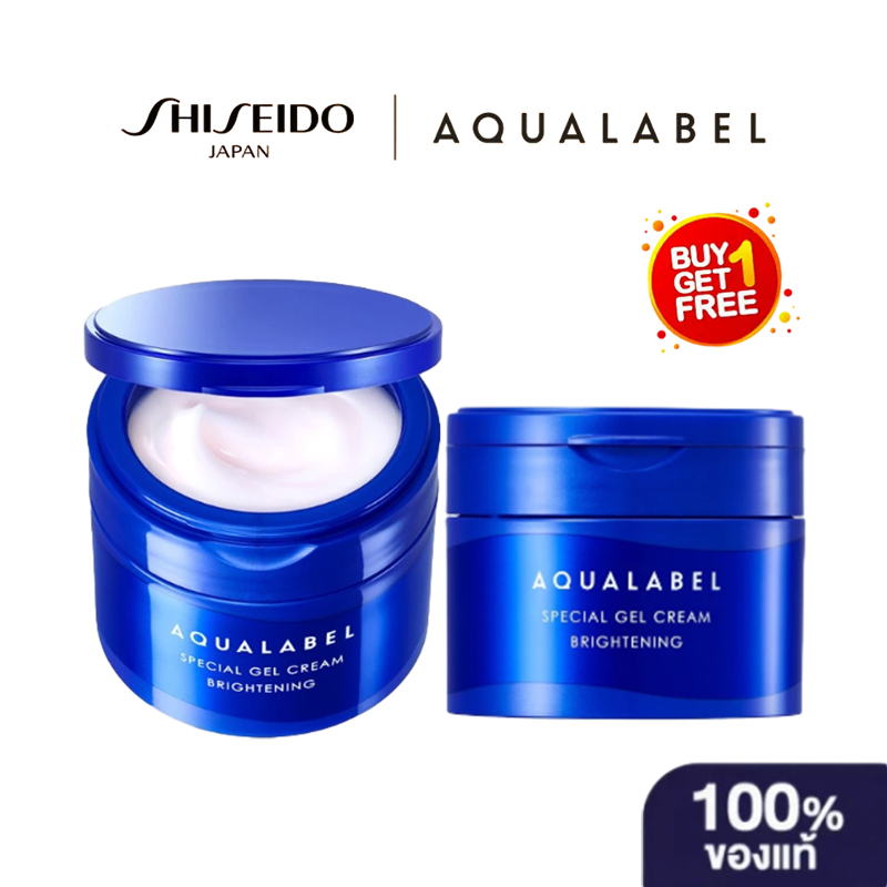 (ซื้อ 1 แถม 1)AQUALABEL Special Gel Cream EX - อะควาเลเบิล สเปเชียล เจลครีม อีเอ็กซ์ไบรท์เทนนิ่ง (90g)