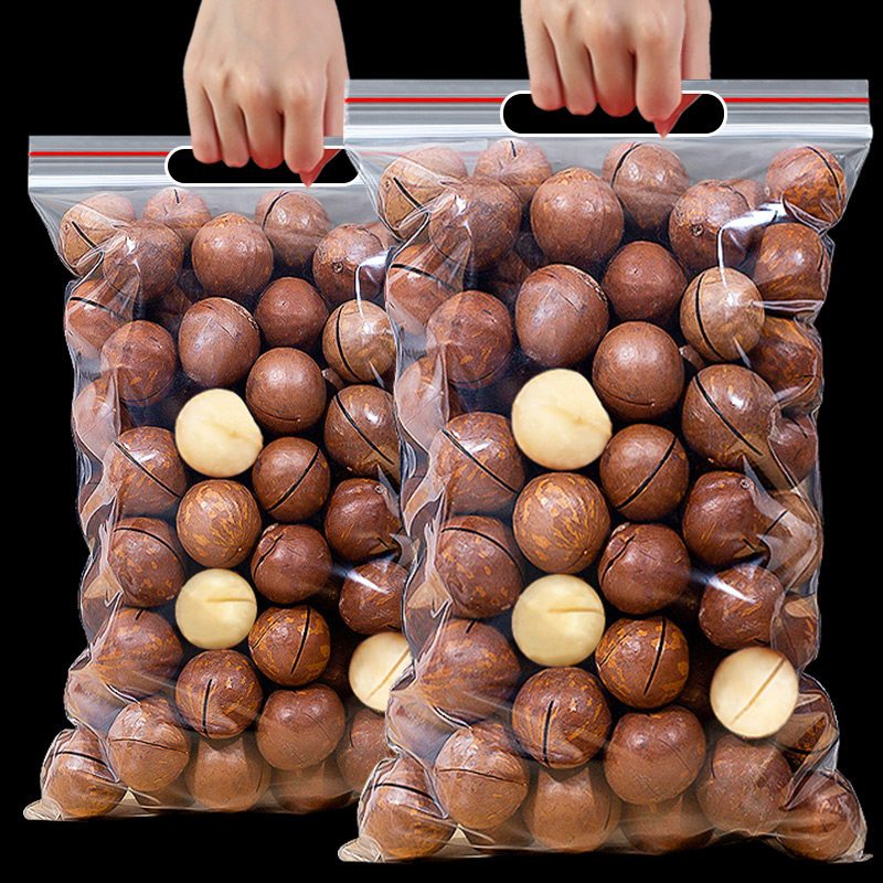 แมคคาเดเมีย อบเนยเม็ดใหญ่เกรดพรีเมี่ยมA++ 1 ปอนด์ แถมที่แกะ macadamia สด ใหม่ กรอบ หอม มัน เกรดพรีเมี่ยมA++