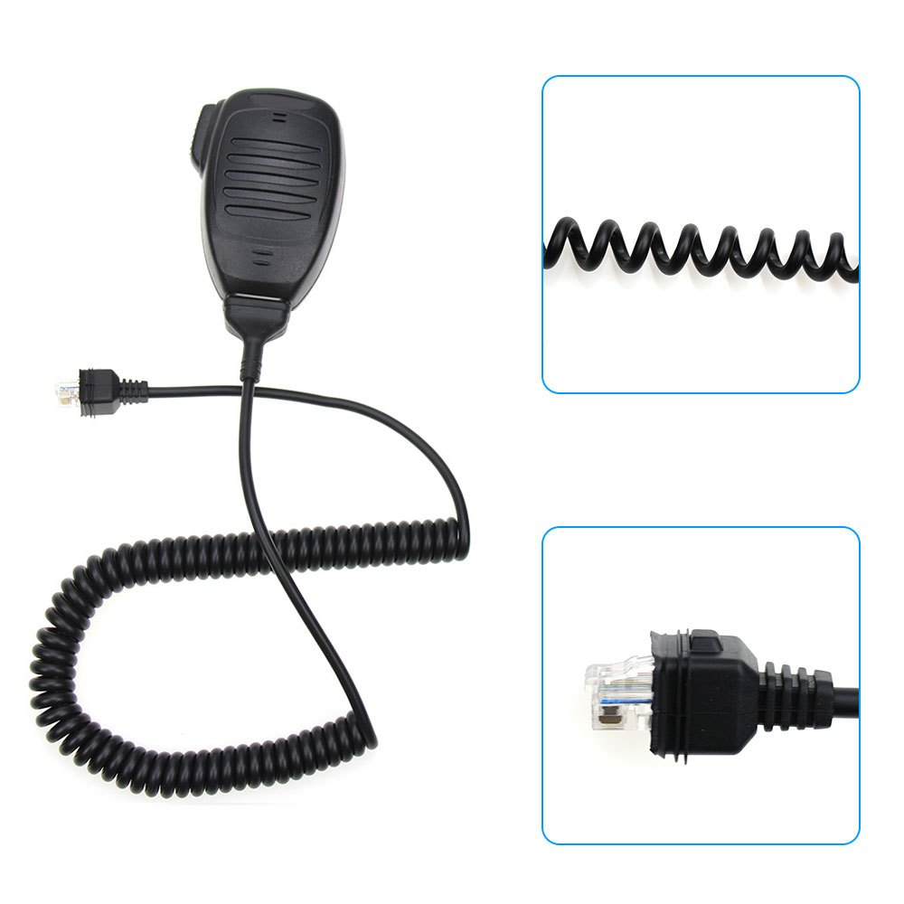 8Pin ไมโครโฟนสําหรับ Kenwood NX700 NX800 NX-820 NX920 TK8180 TK7180 TK7360 TK8160 kmc-35