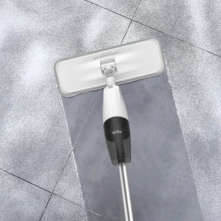Deerma Water Spray Mop TB500 ไม้ถูพื้น ผ้าม็อบไมโครไฟเบอร์