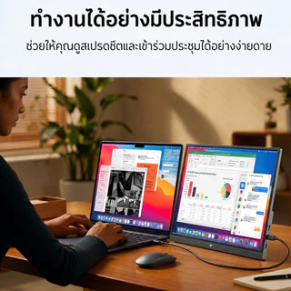 【KTC】H15F9 จอคอมพกพา 15.6 นิ้ว FHD IPS จอเสริมมือถือและโน้ตบุ๊ก USB-C HDMI รองรับ MacBook Laptop Xbox Switch HDR ลำโพงในตัว Portable Monitor