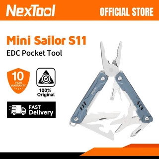 NexTool Mini Sailor S11 Multitool 11-in-1 ของขวัญสําหรับผู้ชาย NE20156B สีฟ้า