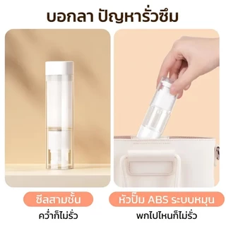 【Badigo】Badigao ขวดใส่ครีม ขวดแยก ขวดของสเปย์ ปั๊มสูญญากาศ สเปรย์ สูญญากาศ สีใส 15ml/ 30ml/ 50ml/ 80ml/ 100ml