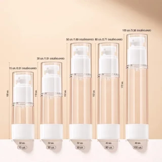 【Badigo】Badigao ขวดใส่ครีม ขวดแยก ขวดของสเปย์ ปั๊มสูญญากาศ สเปรย์ สูญญากาศ สีใส 15ml/ 30ml/ 50ml/ 80ml/ 100ml