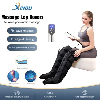 XINDU Leg Massage, Fully air-Bag Wrapped Cyclic Contraction and muscle pain relief การฟื้นตัวอากาศ, การส่งเสริมการผ่อนคลายกล้ามเนื้อขาได้อย่างรวดเร็ว