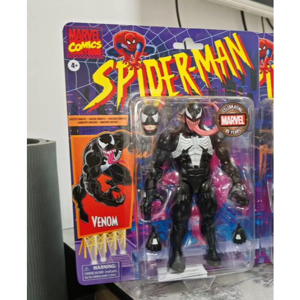 Hasbro Marvel Legends Venom 85th Anniversary Retro Keyboard Action Figure