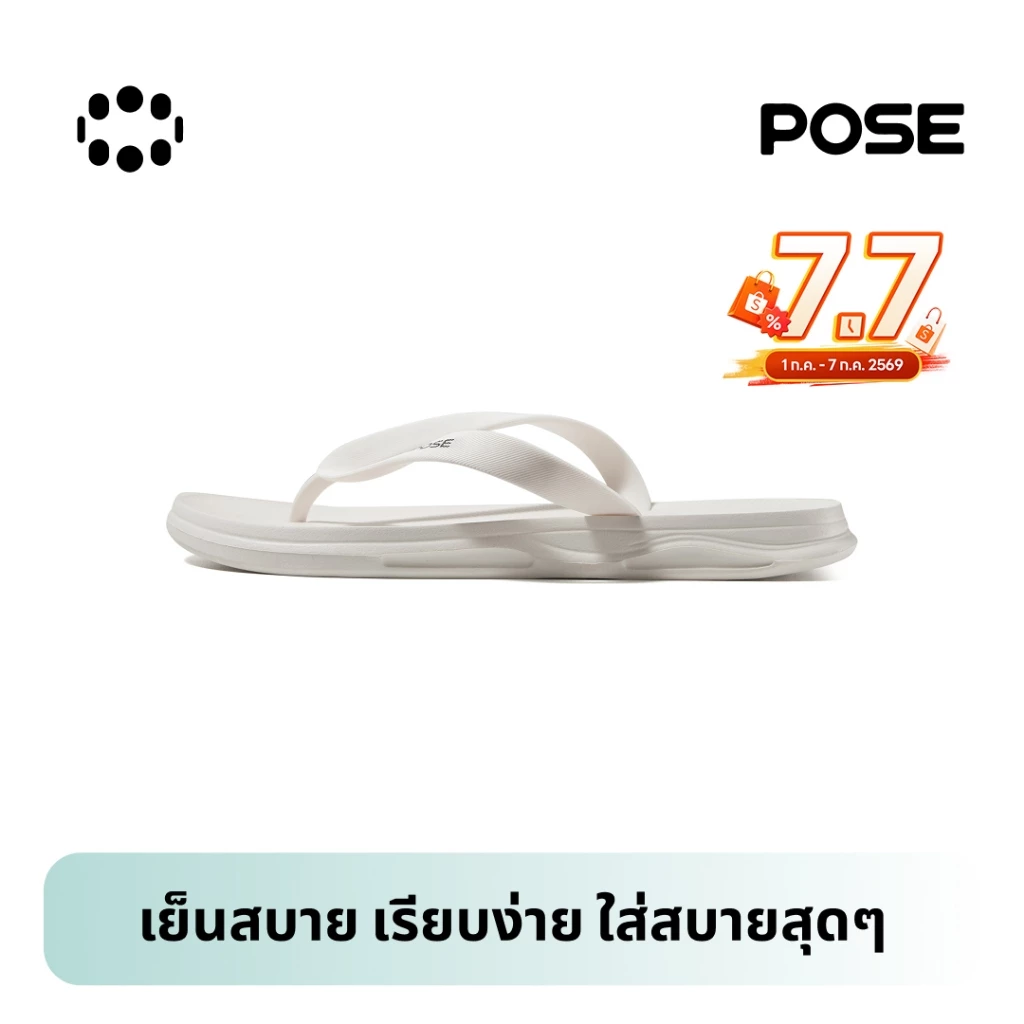 【Livestream】POSE Flip Flops-Traveling รองเท้าแตะหูคีบนิ่มเหมือนเหยียบขี้ ลายก้อนเมฆ กันลื่นP3246801