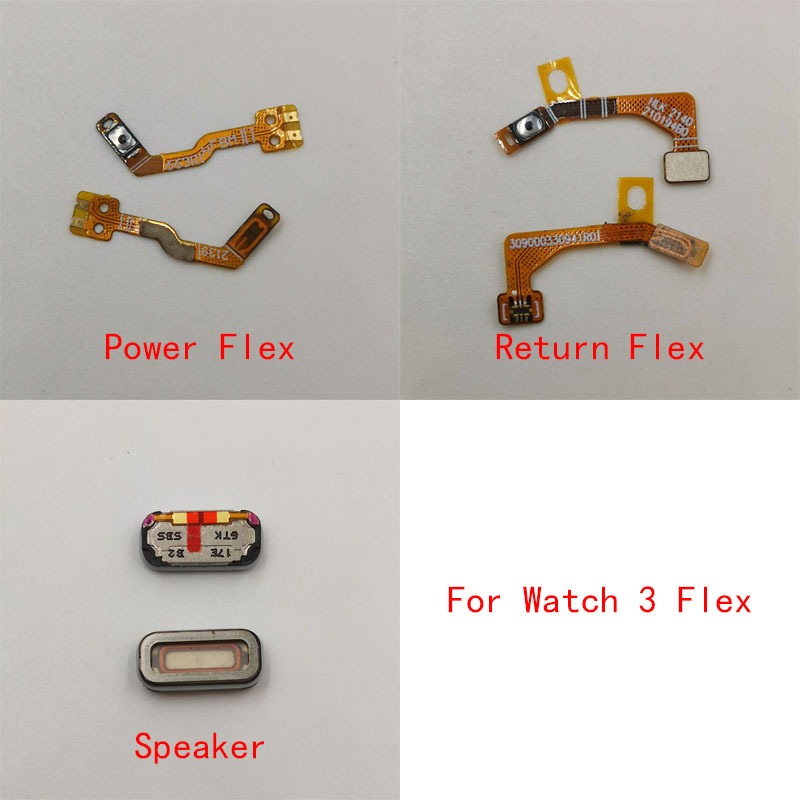 1 ชิ้นเปิดสาย Flex ด้านข้างปุ่มสําหรับ Huawei นาฬิกา 3 Watch3 GLL-AL03 GLL-AL00 46 มม.กลับ Flex Loud