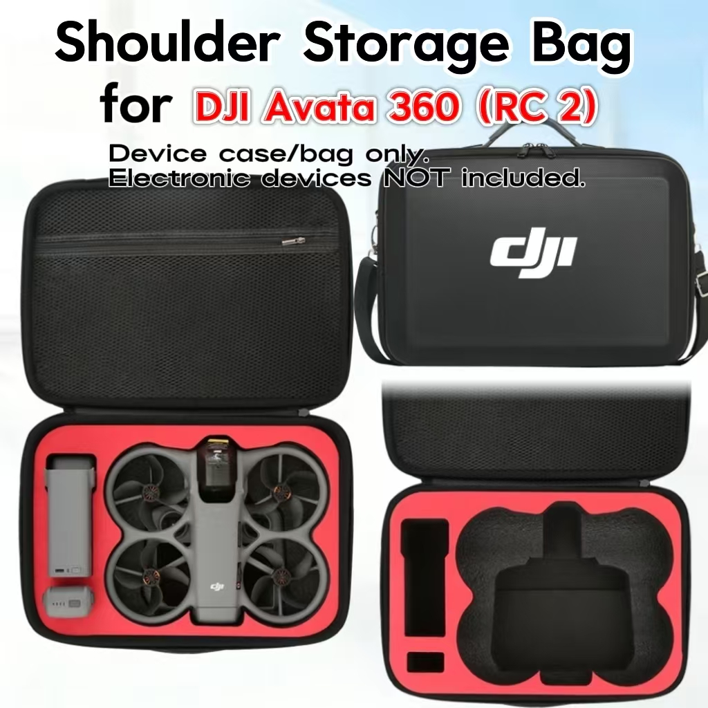 กระเป๋าเก็บสำหรับ DJI Avata 360 Fly More Combo RC 2 ทนทานกันรอย
