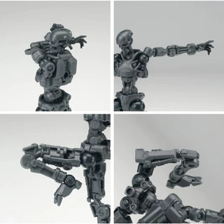 1 PC 3.75 นิ้ว Sheik แผ่นดินใหญ่ XENOSENTINEL Mecha Assembly Model Kit 3MIN Project A Dual Mode Sentinel & Slay รูปแบบเต็ม Articulated Action Figure ไม่มีกล่อง