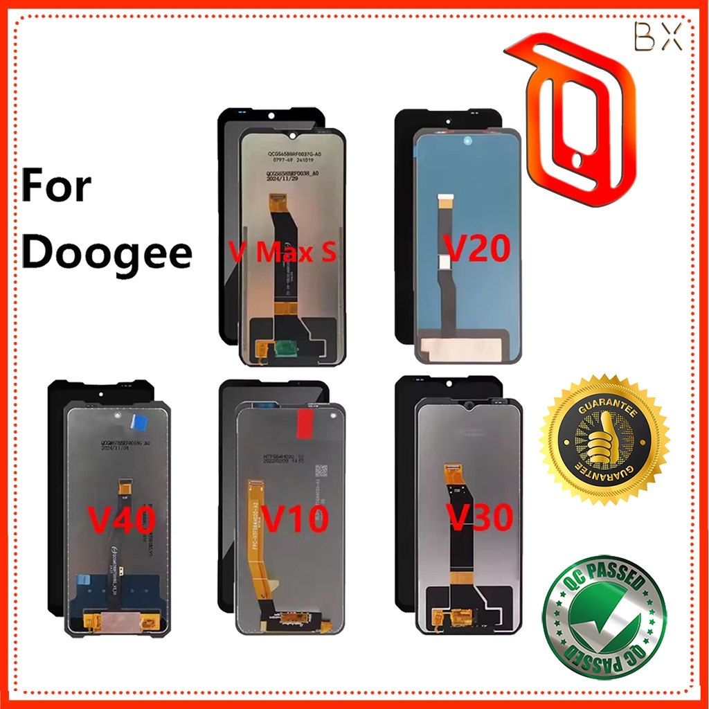 สําหรับ DOOGEE V Max S V10/V11 V20s/V20pro V40/V40Pro จอแสดงผล LCD และแผงสัมผัส