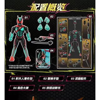 แอ็คชั่นฟิกเกอร์ - Kamen Rider Galaxy Version S Vol.01 GVS-01