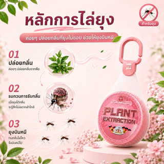 🦟ก้อนไล่ยุงพกพา🦟ที่ไล่ยุง กลิ่นไล่ยุง ซื้อ 5 แถม 5 วางหรือแขวนได้ ใช้ได้ในบ้านและนอกบ้าน ยากัน เจลไล่