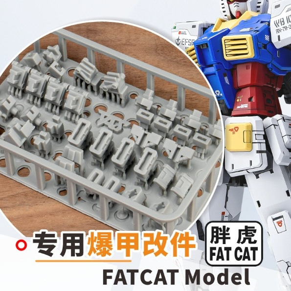TAS FAT CAT 1/100 RX-78-2 2.0 Armor Resin Upgrade Parts (ไม่รวมชุด)