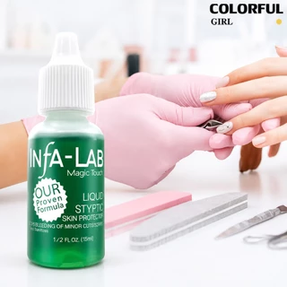 INFA-LAB น้ำยาสำหรับงานทำเล็บ ✨｜ช่วยควบคุมเลือดระหว่างตัดหนังเล็บ｜ใช้กับเล็บขบ / ตัดหนัง / งานทำเล็บ｜ไม่แสบ ใช้งานง่าย｜ของแท้ 100%