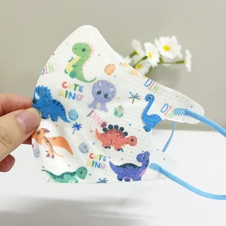 【พร้อมส่ง】หน้ากากกันฝุ่น 3d สําหรับเด็ก 0-3 และ 4-12 ปี 50 ชิ้น