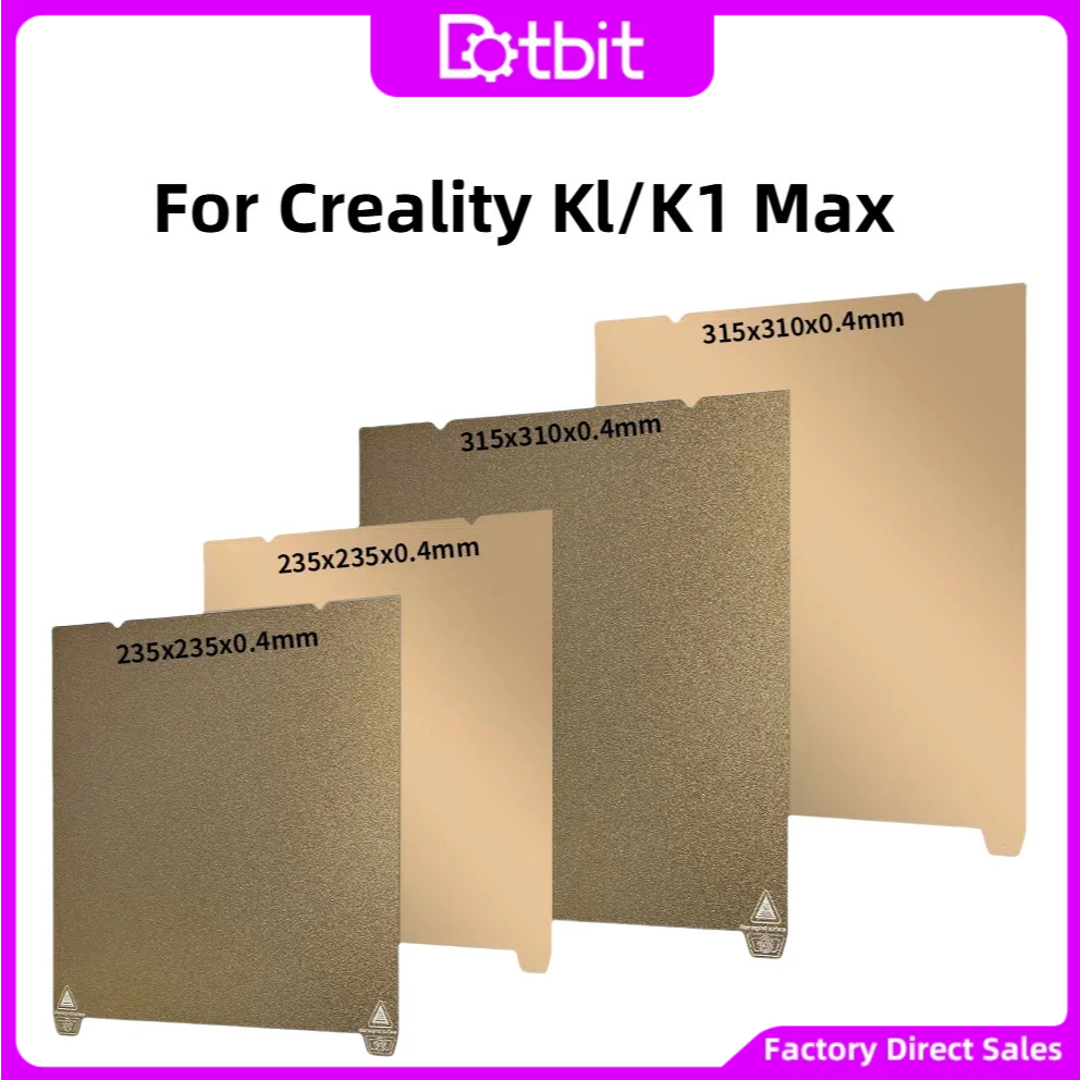 สําหรับ Creality K1 K1C K1 MAX Buid PEI แผ่น Ender 3 S1 Pro Ender3 S1 /5 S1 3D การพิมพ์ Buid PEI แผ่นเหล็ก