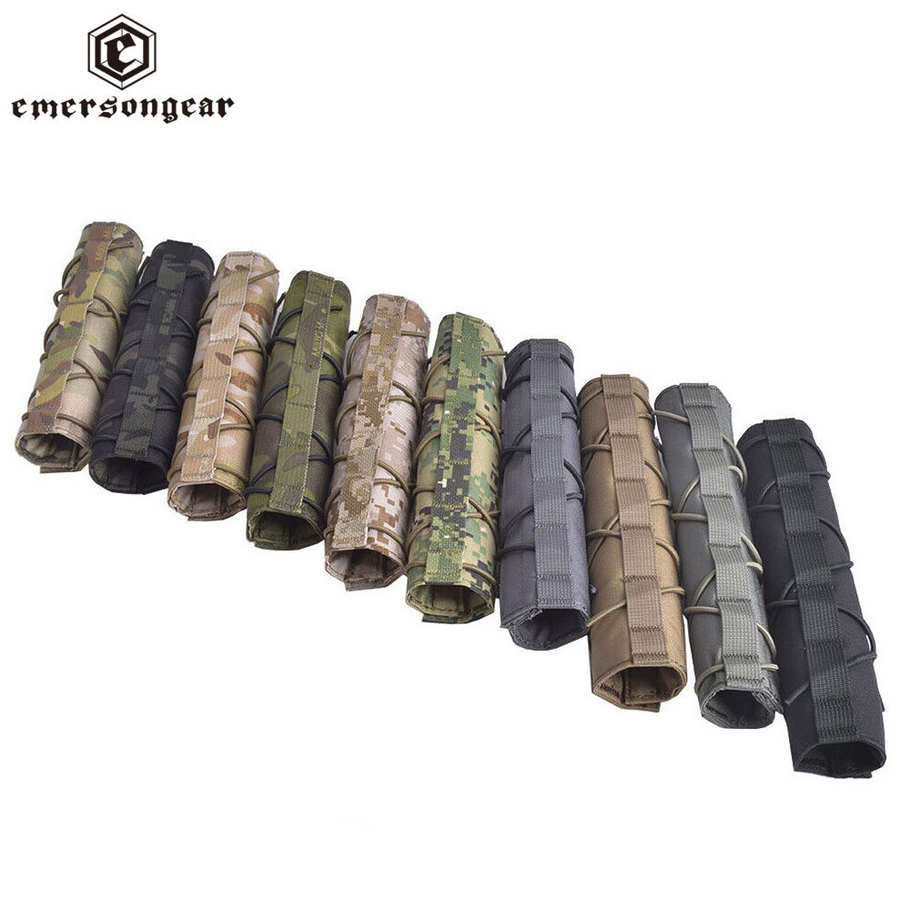 EmersonGear Tactical 18 ซม./22 ซม. AEG Suppressor Silencing ฝาครอบป้องกัน