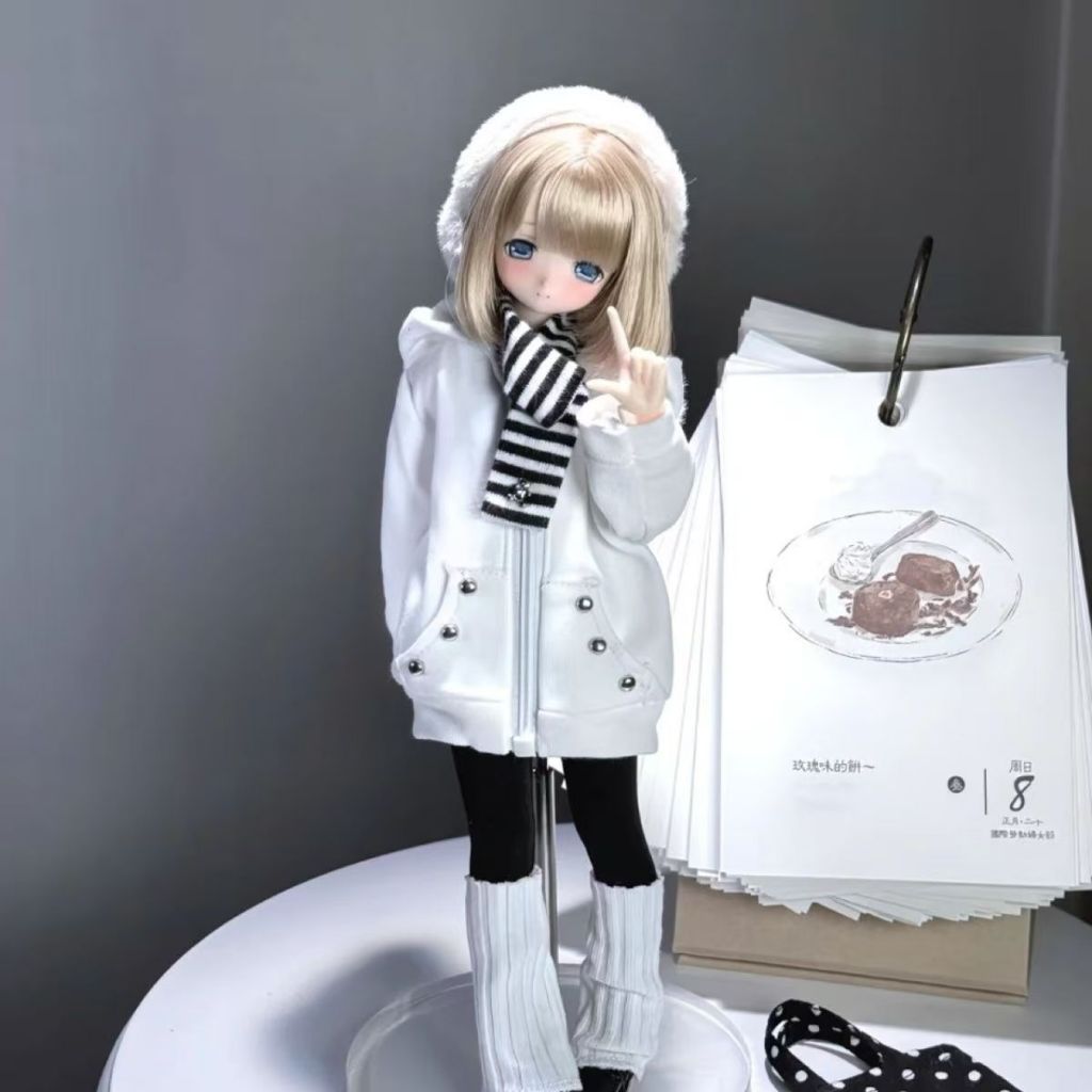 Ob22, ob24 BJD ชุดลูกแมวฤดูหนาว azone สุดน่ารัก