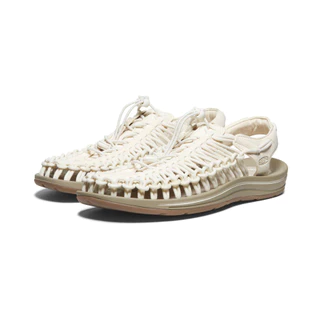 Keen Uneek ของแท้ (Khaki/White/Black) รองเท้าแตะกีฬากลางแจ้งแฮนด์เมด 100% ระบายอากาศได้ unisex