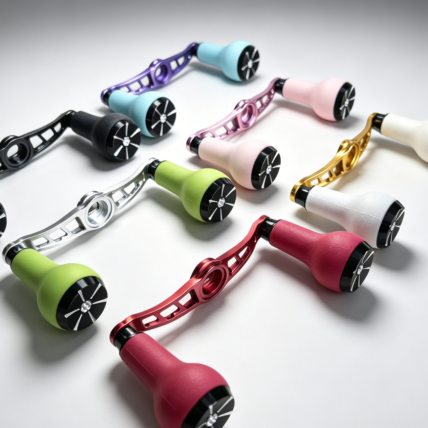 100 มม.ในสต็อกสําหรับ Daiwa Abu Shimano แขนโยกโลหะ, ลูกบิด, แกนม้วนรอกเบทคาสติ้ง, แขนโยกรอก, อุปกรณ์ตกปลา, ตกปลา, อุปกรณ์ตกปลา