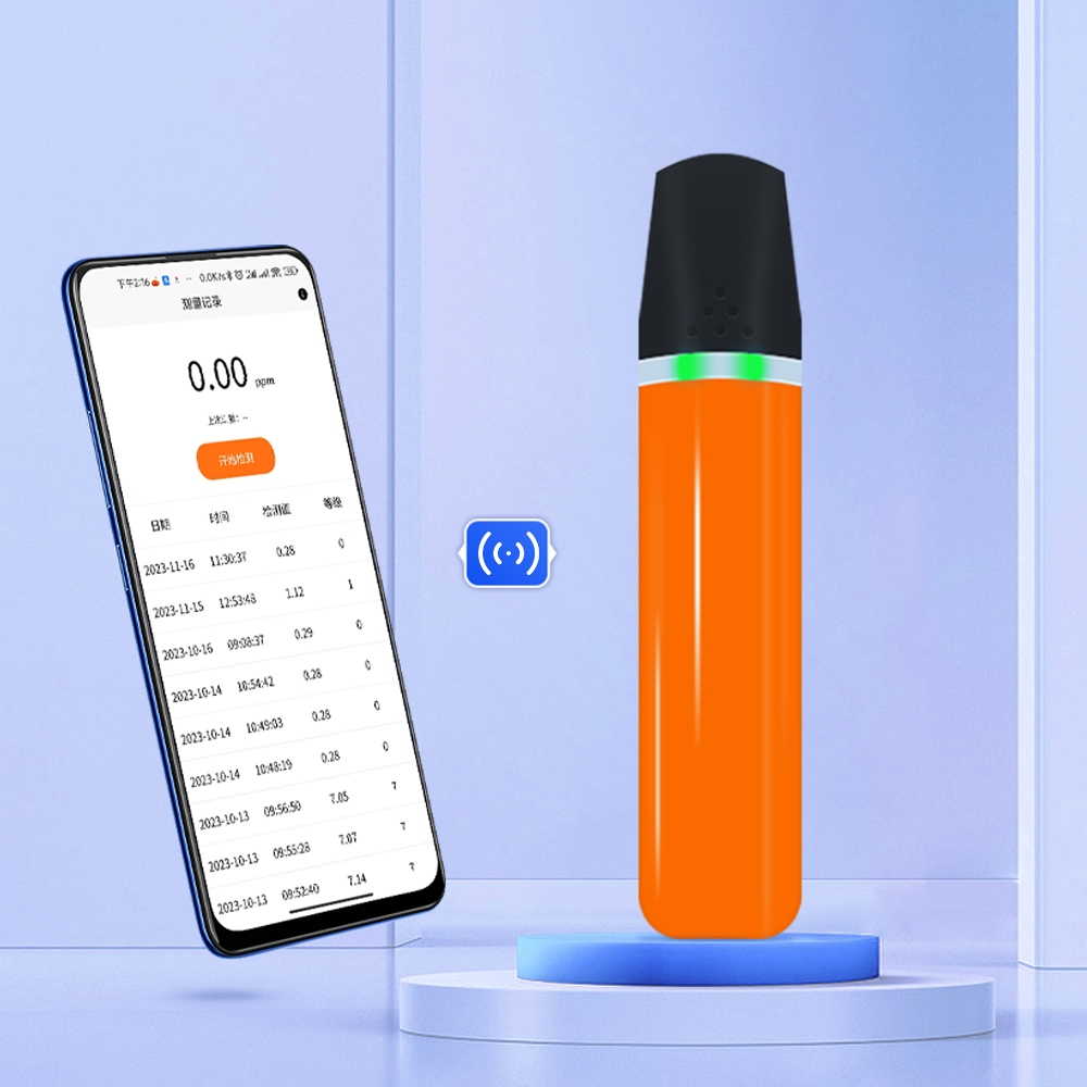 Wireless & APP Ketone เครื่องวิเคราะห์ลมหายใจเครื่องทดสอบเครื่องวัดลมหายใจสําหรับการเผาผลาญไขมันลดน้