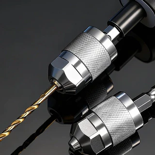 YARNZ อะแดปเตอร์หัวจับสว่าน, 1/4 นิ้ว Self-Tightening Quick Change Chuck, 1.5-6.5 มม.ด้ามจับหกเหลี่ยม Hex Shank 3-Jaw Chuck งานไม้