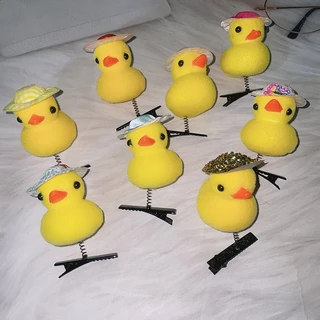 เป็ดสีเหลืองการ์ตูนตุ๊กตา Hairpin น่ารักเด็กสัตว์ Duckbill คลิป Headwear อุปกรณ์เสริม