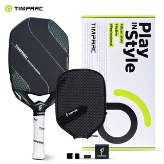 TIMPARC Grey Heron Series 16MM Edgeless Pickleball Paddle Cover,T700 Carbon FiberPickleball Racket
