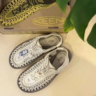 Keen uneek (มีสามสี) รองเท้าแตะกีฬากลางแจ้ง ทําด้วยมือ 100% ระบายอากาศได้ ใส่ได้ทั้งชายและหญิง