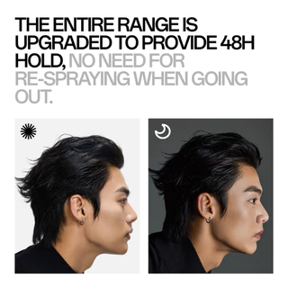 ApexFlow สเปรย์จัดทรงผมไร้กลิ่น ยึดทรงแน่น 48ชม. เพิ่มวอลลุ่ม น้ำหนักเบา เนื้อแมท