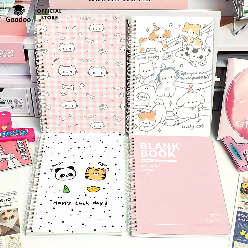 โน๊ตบุ๊ค Concerns Pastel Cover Notebook Concerns Snake Bones Diary หนังสือน่ารัก | A5/B5 ไข่มุกหวาน