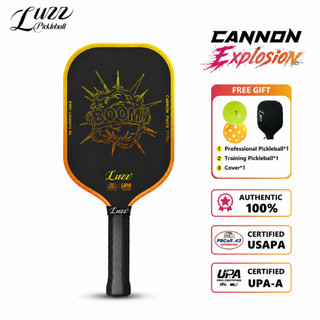 Luzz Pickleball Paddle Cannon Explosion Paddle  T700 Carbon Friction Surface|Thermoformed
