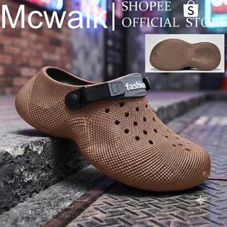 Mcwalk EVA รองเท้าผู้ชาย ทรงสปอร์ต มีสายรัด เสริมส้น 5 ซม. นุ่มสปริง คืนตัวไว กันลื่น ไซส์ใหญ่ SK888