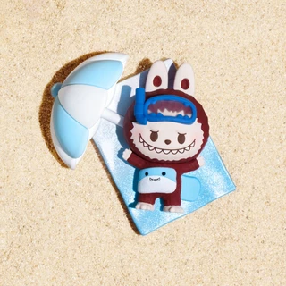 POP MART POP BEAN Island Vacation Series Fridge Magnet