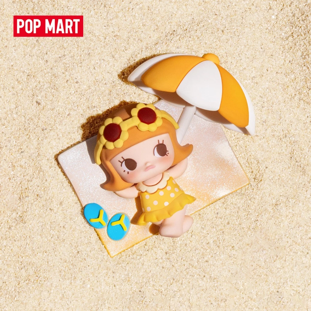 POP MART POP BEAN Island Vacation Series Fridge Magnet