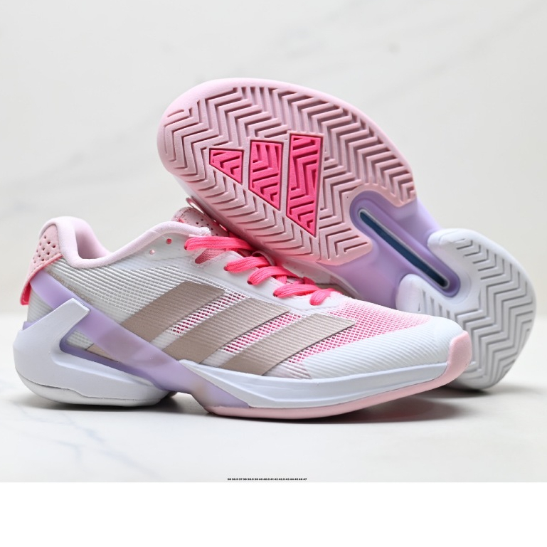 Adizero ubersonic 5 รองเท้าเทนนิสต่ําดูดซับแรงกระแทกแบบสบาย ๆ