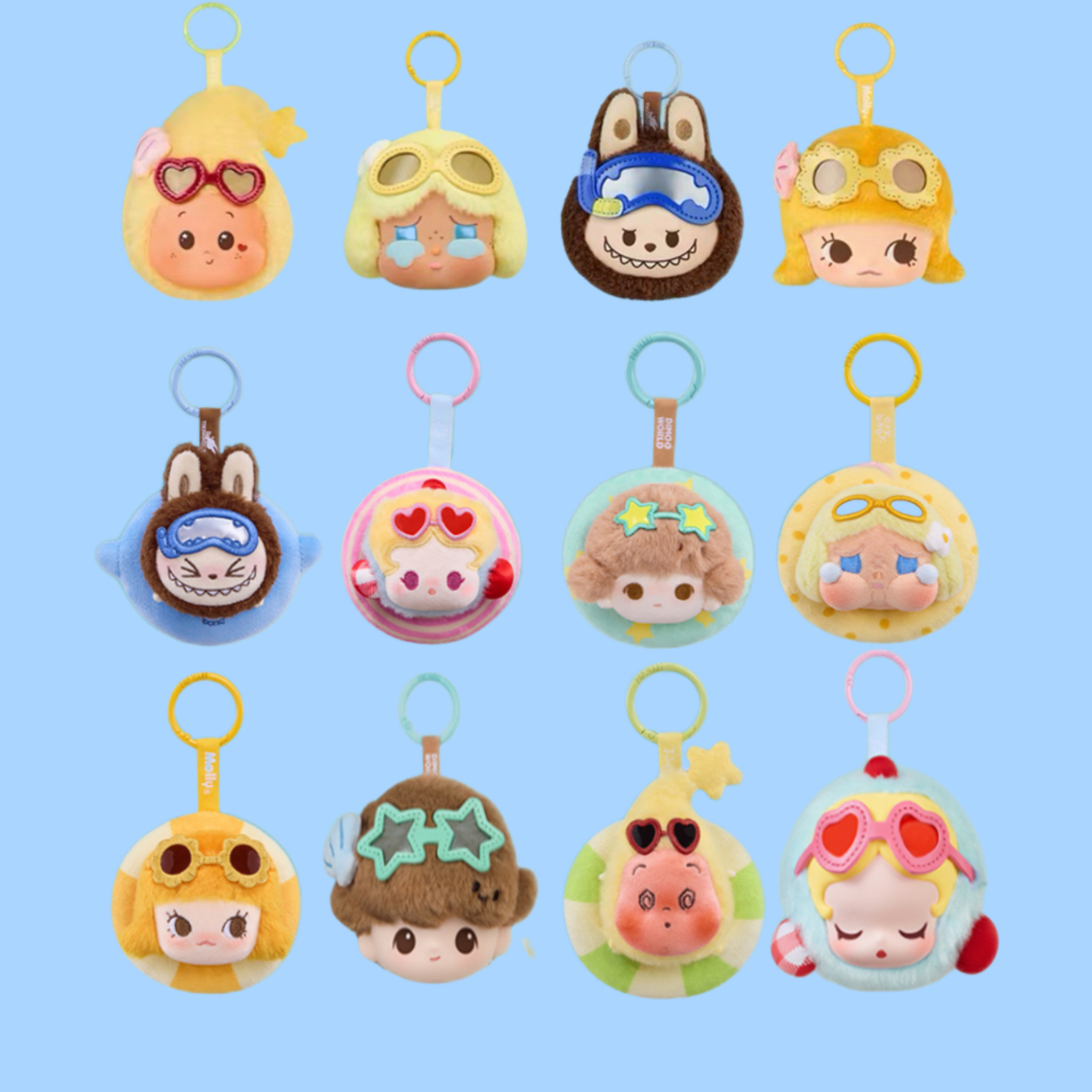 เคสหูฟัง Island Vacation Series ตุ๊กตาพวงกุญแจชุดอุปกรณ์ต่อพ่วงของขวัญ