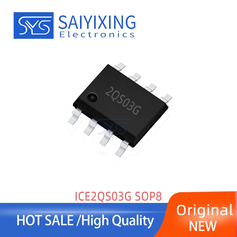 5 ชิ้น 2QS03G Original ICE2QS03G SOP8 ชิปการจัดการพลังงาน LCD