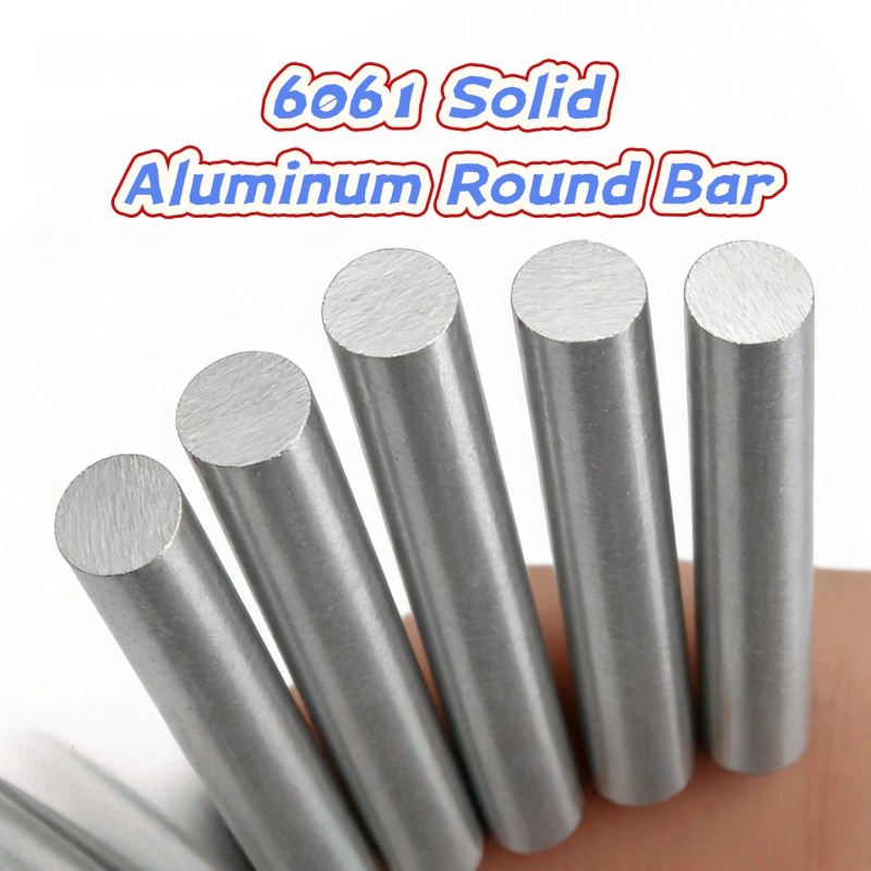 6061 Hard Solid Aluminium Rod Φ5mm-36mm อลูมิเนียมอุตสาหกรรมรอบ Rod Solid Aluminium Round Rod Profil