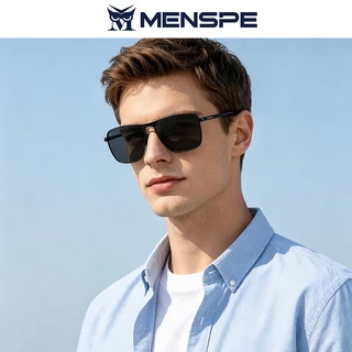 แว่นกันแดด MENSPE กระจกขับรถ TAC แว่นตาโพลาไรซ์ แว่นกันแดดการมองเห็นได้ในเวลากลางคืน กันแดดเปลี่ยนสี ผู้ชายและผู้หญิง น้ํา