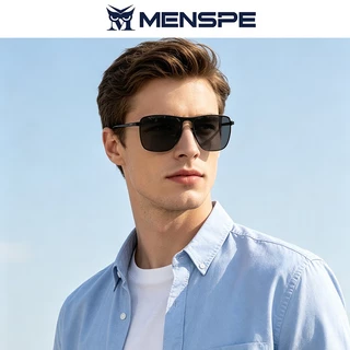 แว่นกันแดด MENSPE กระจกขับรถ TAC แว่นตาโพลาไรซ์ แว่นกันแดดการมองเห็นได้ในเวลากลางคืน กันแดดเปลี่ยนสี ผู้ชายและผู้หญิง น้ํา