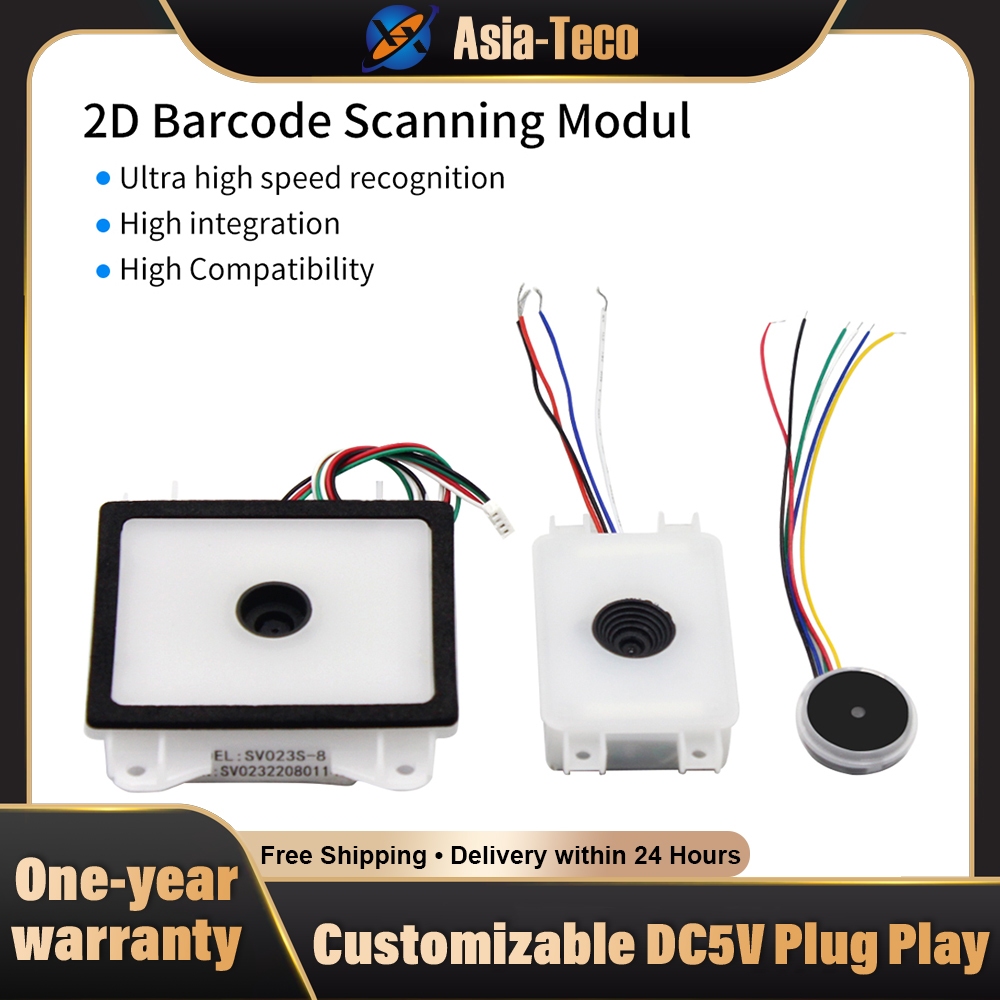 Scanning Module Bar Code Scanner USB Uart ฝัง 1D 2D Barcode Reader QRCode Scanner โมดูลสําหรับเครื่อ