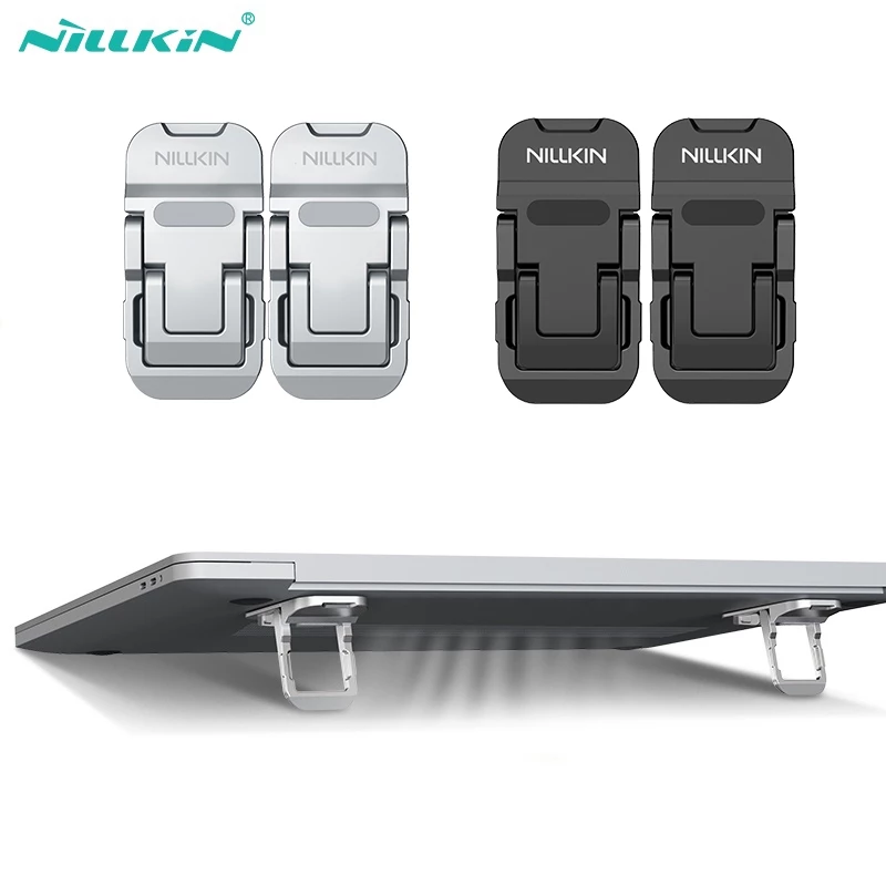 Nillkin ขาตั้งแล็ปท็อป อลูมิเนียมอัลลอยด์ แบบพกพา ขนาดเล็ก 14-17 นิ้ว สําหรับ MacBook แท่นวางโน๊ตบุ๊ค