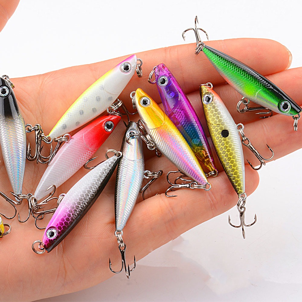 [TTFF] Son of Micro Objects Dog Water Surface Series Lure 1.9 G/4.5CM ดินสอเหยื่อปลอมชุดอุปกรณ์ตกปลา