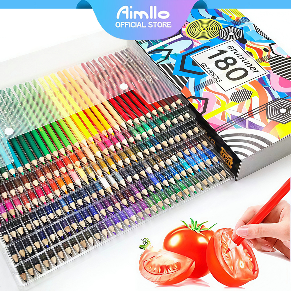 ชุดสีไม้น้ำมัน ดินสอสีไม้น้ำมัน ดินสอสี สีไม้ มาสเตอร์อาร์ต รุ่นไส้ใหญ่พิเศษ แท่งยาว 12/18/24/36สี สีพาสเทล สีรุ้ง Colour Pencil