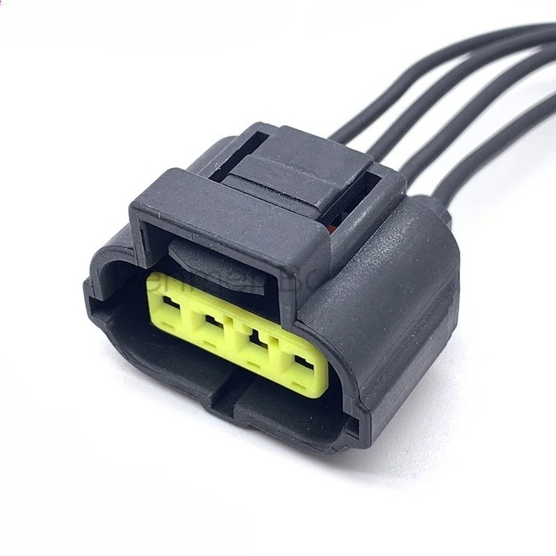 4Pin ปลั๊กเซ็นเซอร์คันเร่งอัตโนมัติ TPS กันน้ําตัวเชื่อมต่ออิเล็กทรอนิกส์สายไฟสําหรับ Toyota 1JZ-GTE