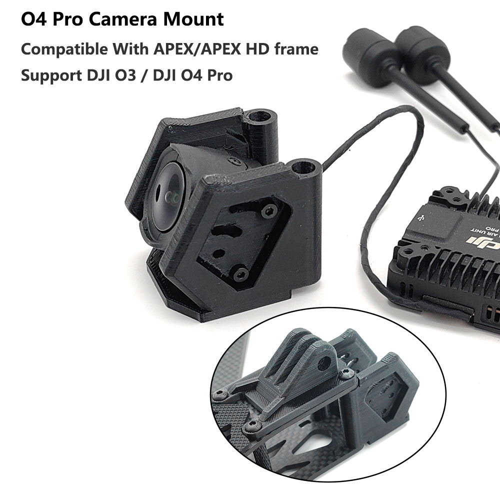 O4 Pro กล้อง Mount / O3 Bracket 3D พิมพ์อะไหล่ TPU holder สําหรับ APEX อัพเกรดเข้ากันได้กับ O3/O4pro